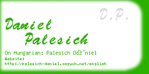 daniel palesich business card